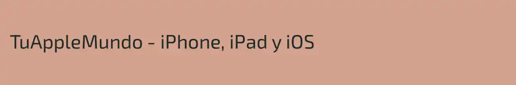 TuAppleMundo - iPhone, iPad y iOS